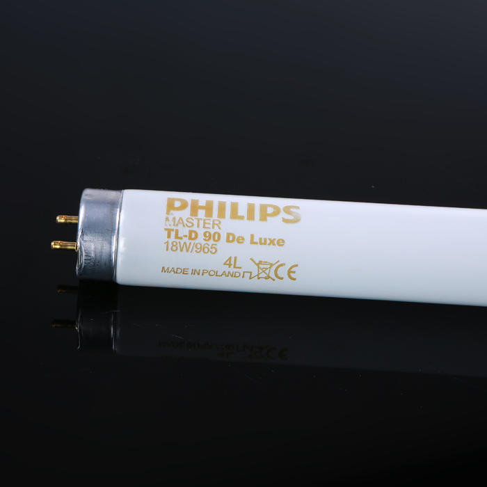 PHILIPS 标准光源D65灯管MASTER TL-D 90 De Luxe 18W/965 SSLV/10